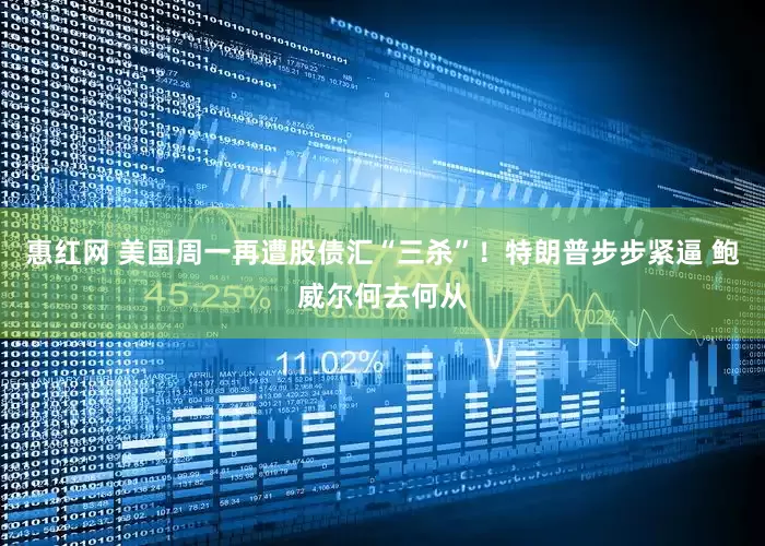 惠红网 美国周一再遭股债汇“三杀”！特朗普步步紧逼 鲍威尔何去何从
