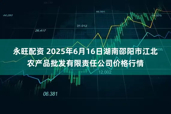 永旺配资 2025年6月16日湖南邵阳市江北农产品批发有限责任公司价格行情