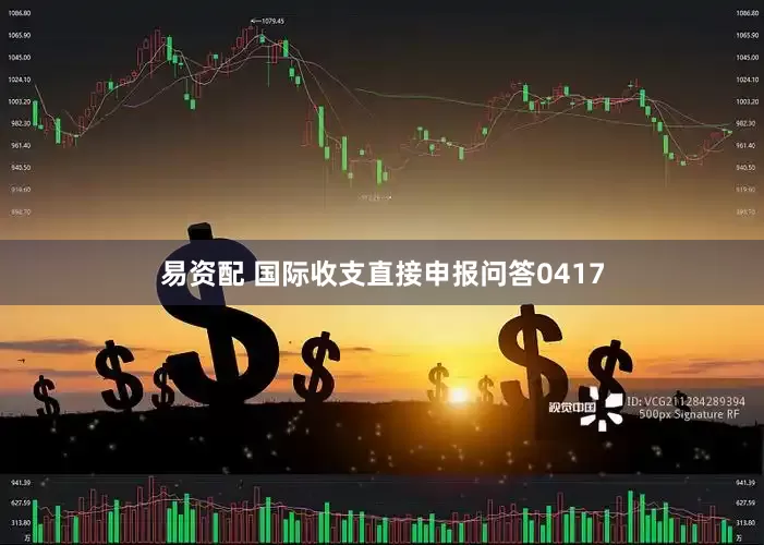 易资配 国际收支直接申报问答0417